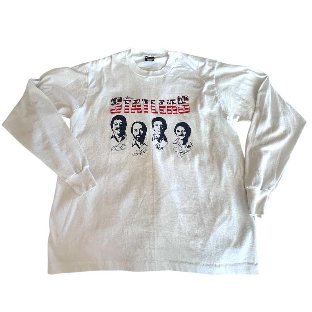 The Statlers Screen Stars Best Vintage Single Stitch Long Sleeve Shirt XL USA